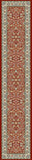 dynamic rugs ancient garden 57078 1414 red rug
