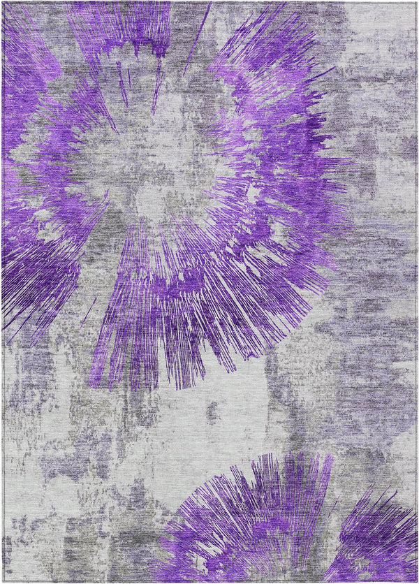 addison chantille acn773 purple rug
