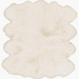 surya sheepskin shs 9600 ivory rug