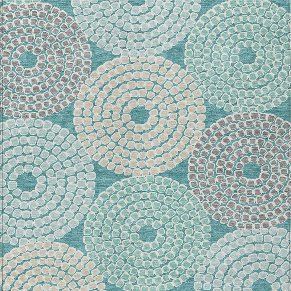 addison chantille acn882 teal rug