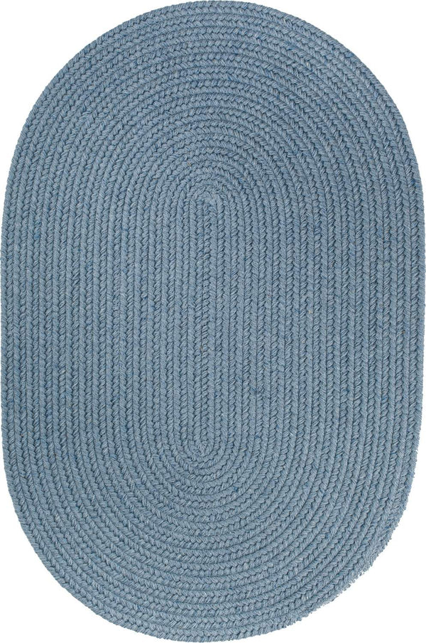 rhody solid wool s103 blue bonnet rug