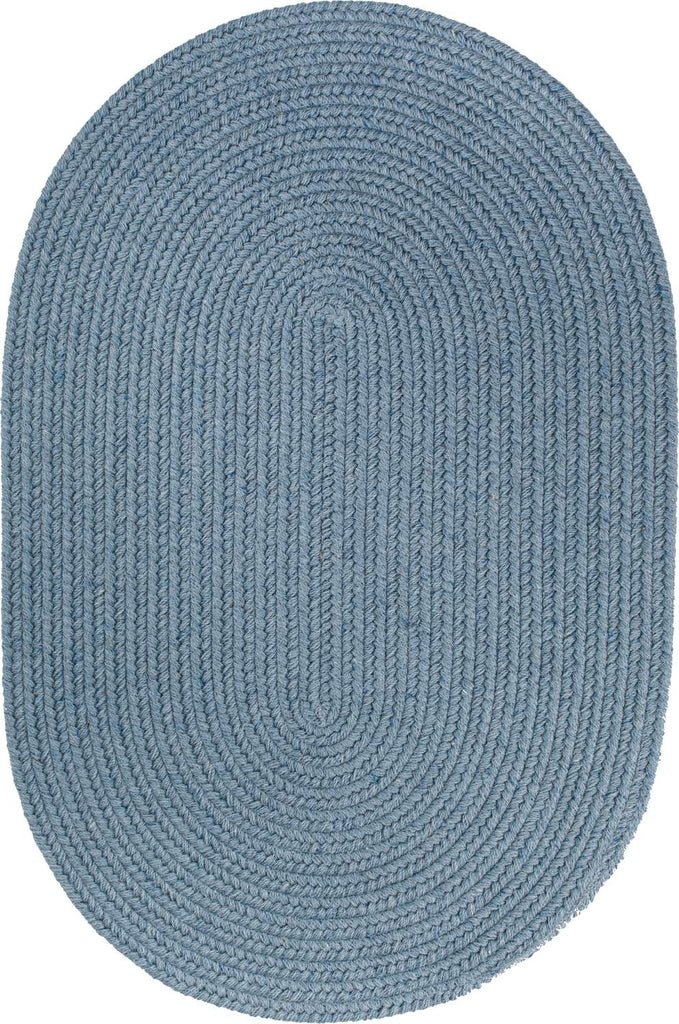 rhody solid wool s103 blue bonnet rug