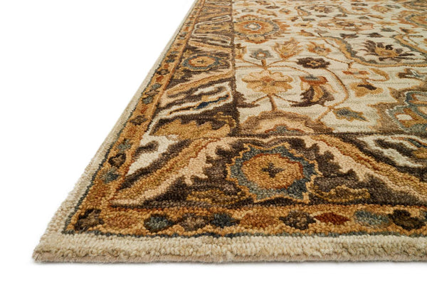 loloi rugs victoria vk 02 ivory dark taupe rug