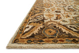 loloi rugs victoria vk 02 ivory dark taupe rug