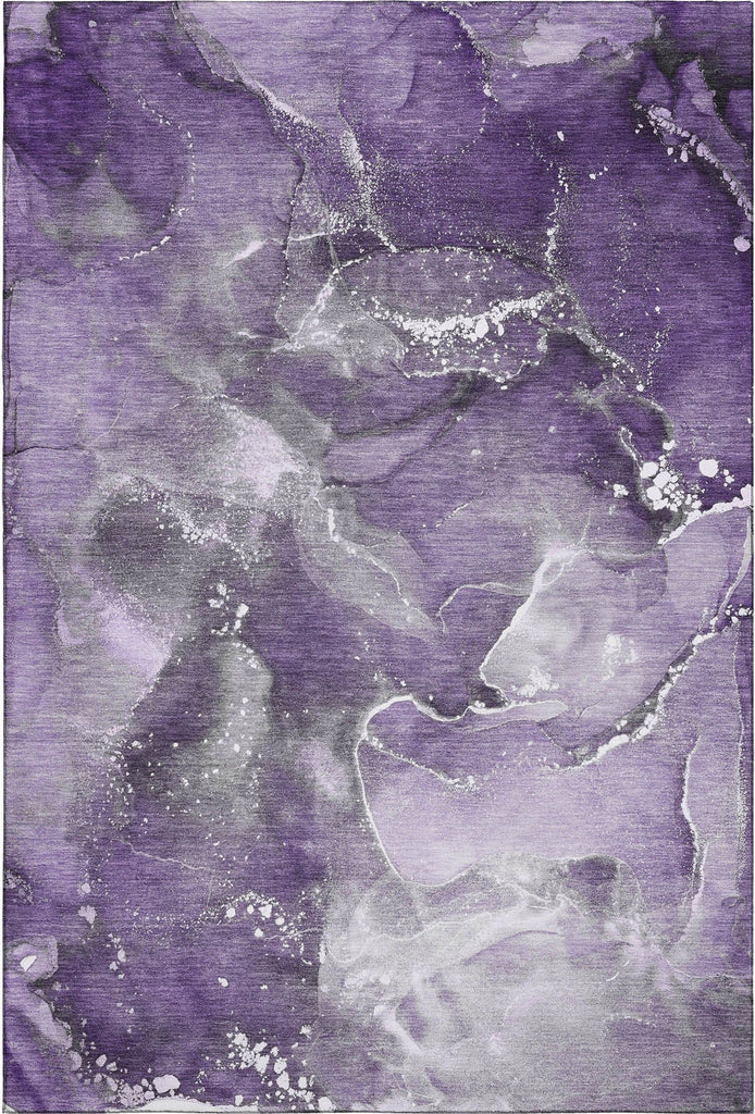 addison mayfield amf518 purple rug