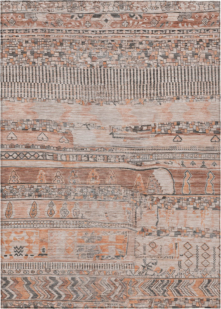 addison chantille acn1835 terracotta rug
