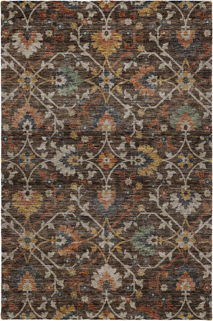 dalyn silk road sr4 chocolate rug