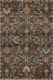 dalyn silk road sr4 chocolate rug