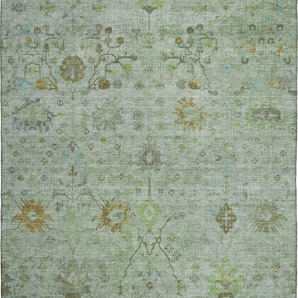 dalyn solace sl4 aloe rug