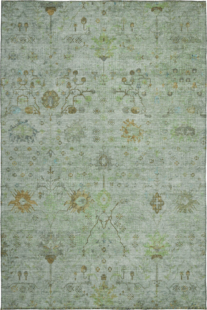 dalyn solace sl4 aloe rug