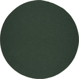 rhody solid wool s105 hunter green rug
