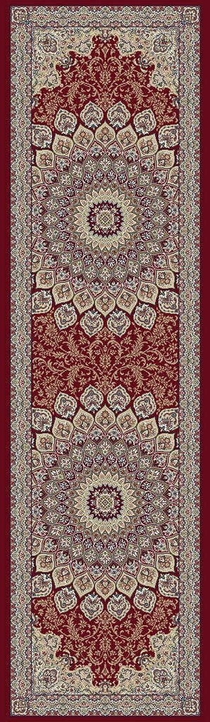 dynamic rugs ancient garden 57090 1484 red rug