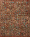 loloi winchester wnc 01 rust multi rug