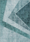 addison chantille acn671 teal rug