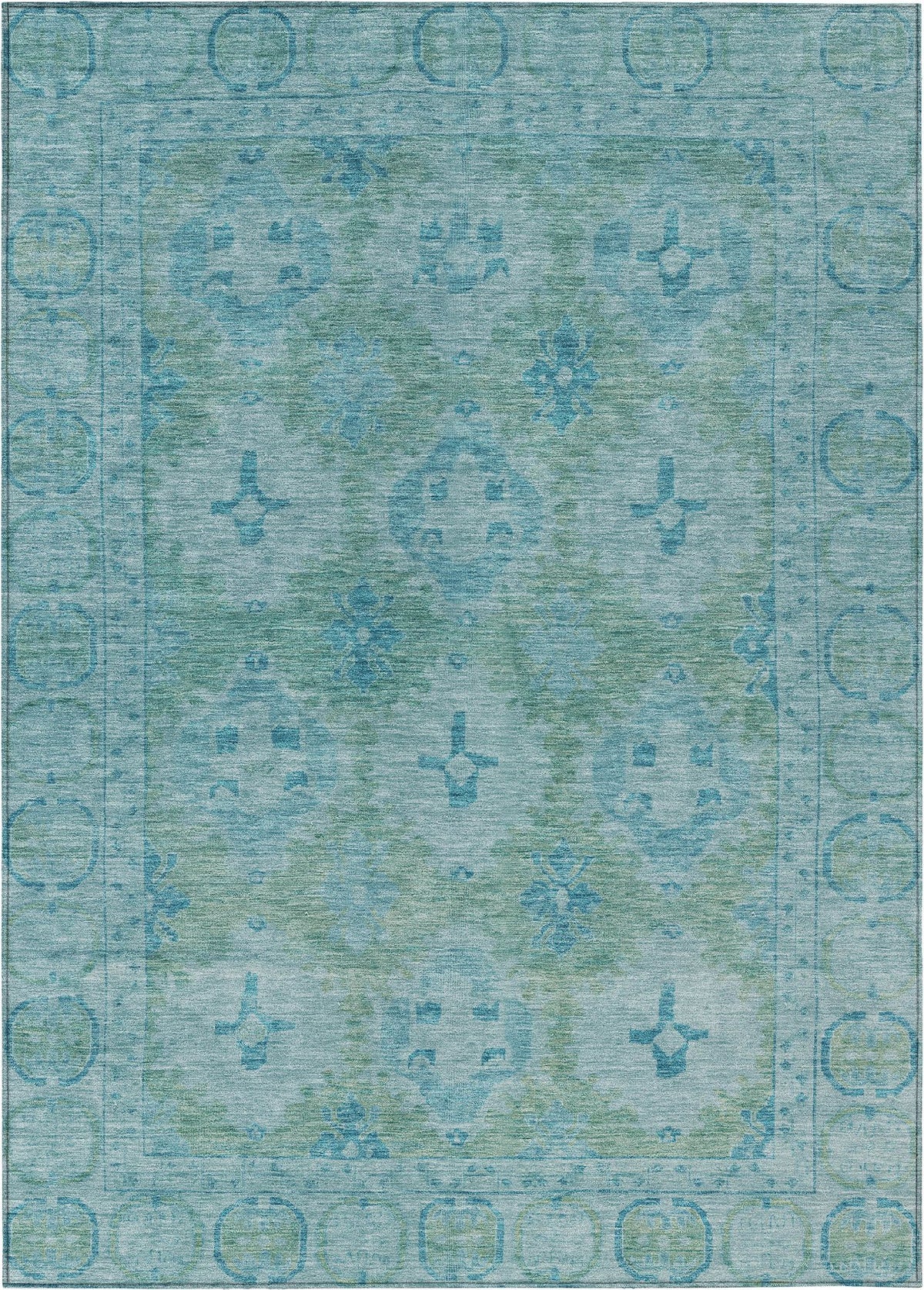 addison chantille acn1760 teal rug
