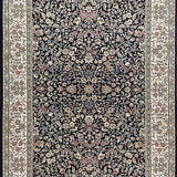 dynamic rugs ancient garden 57078 3434 blue rug