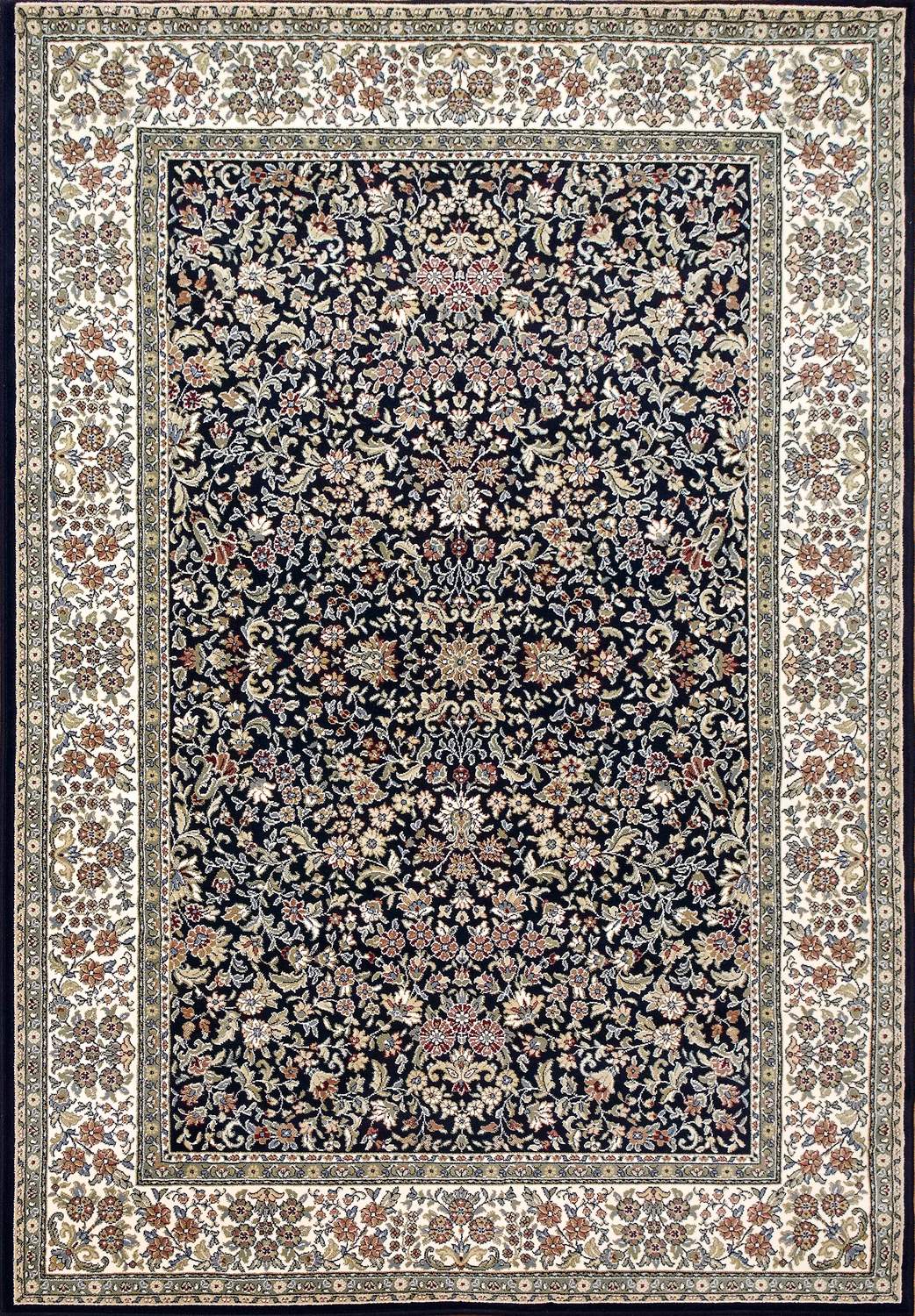 dynamic rugs ancient garden 57078 3434 blue rug