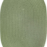 rhody solid poly s017 olive rug