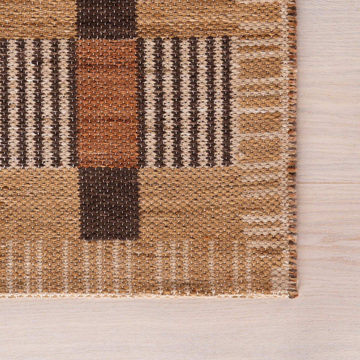 dash albert poppy da2740 golden brown woven flatwoven polyester rug