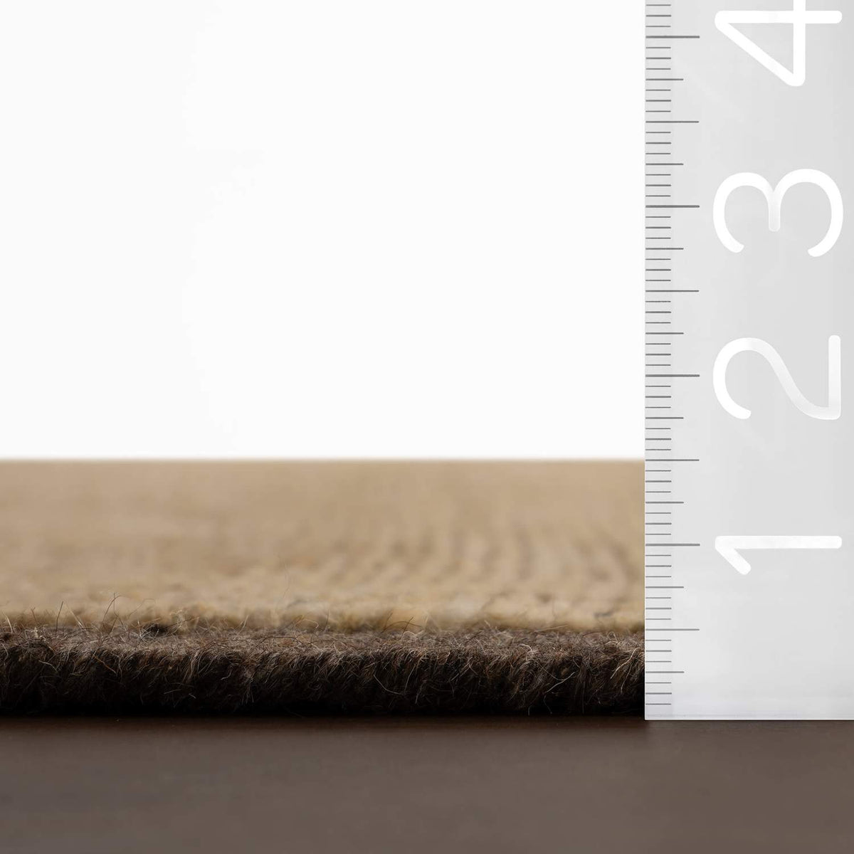dash albert thaliva da2538 brown hand knotted wool rug
