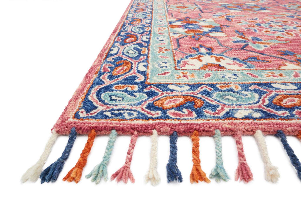 loloi rugs zharah zr 03 rose denim rug