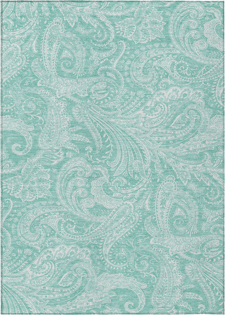 addison chantille acn654 teal rug
