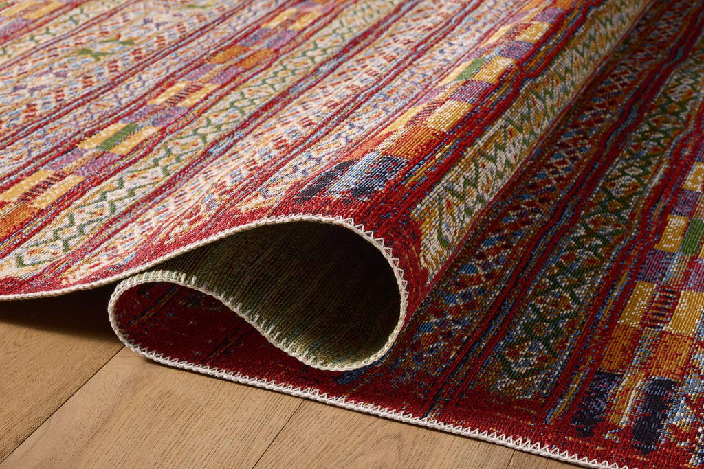 loloi rugs mika mik 09 red multi rug