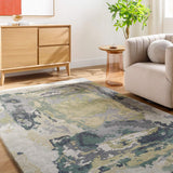 surya kavita kvt 2325 moss green rug