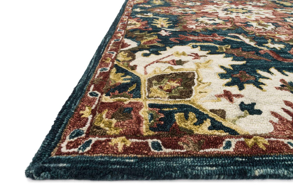 loloi rugs victoria vk 13 teal raspberry rug