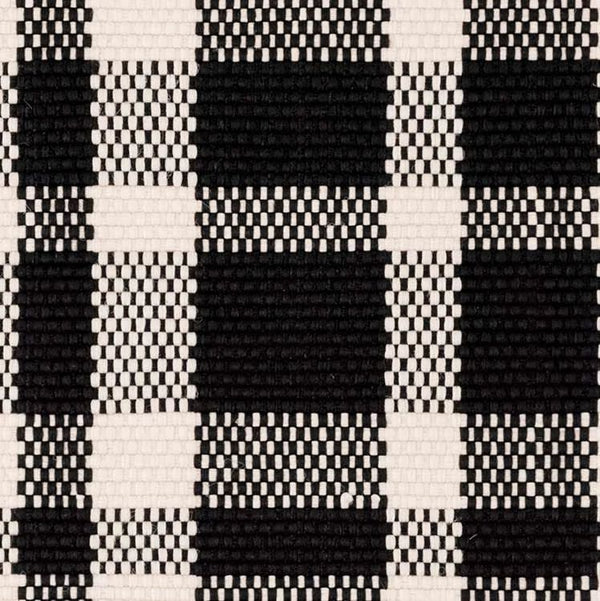dash albert tattersall da982 black rug