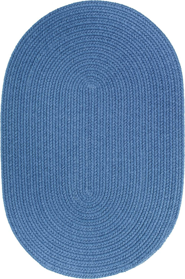 rhody solid poly s052 french blue rug