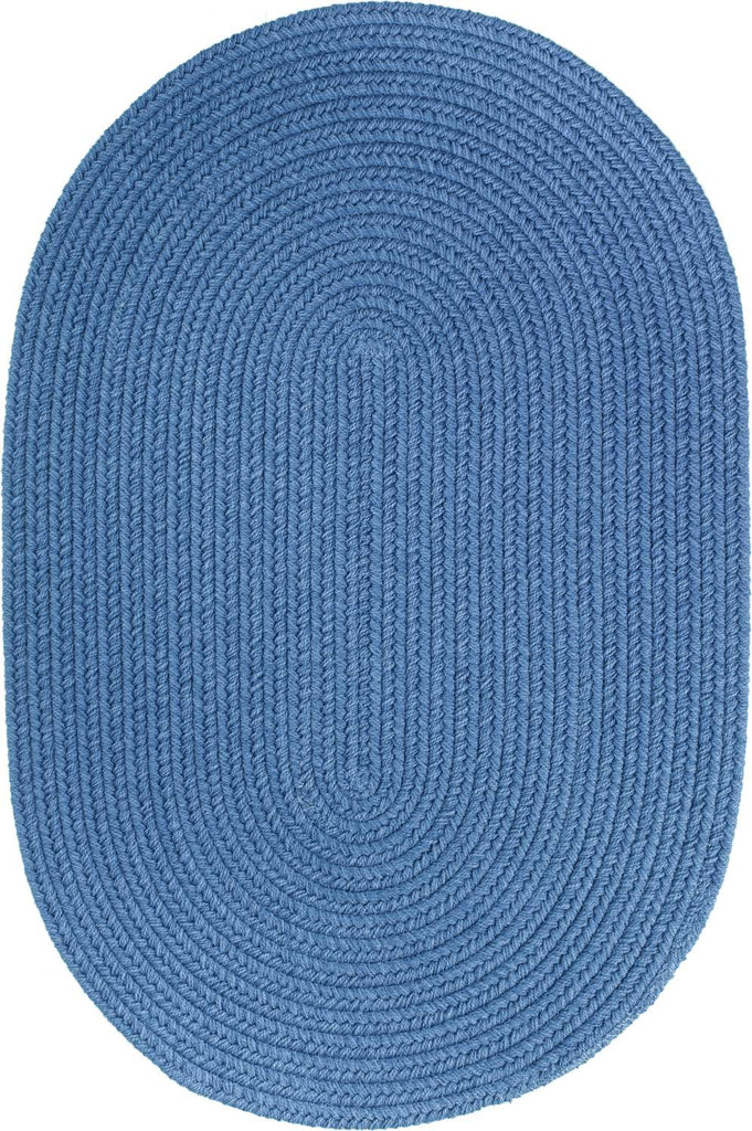 rhody solid poly s052 french blue rug