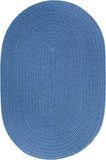 rhody solid poly s052 french blue rug