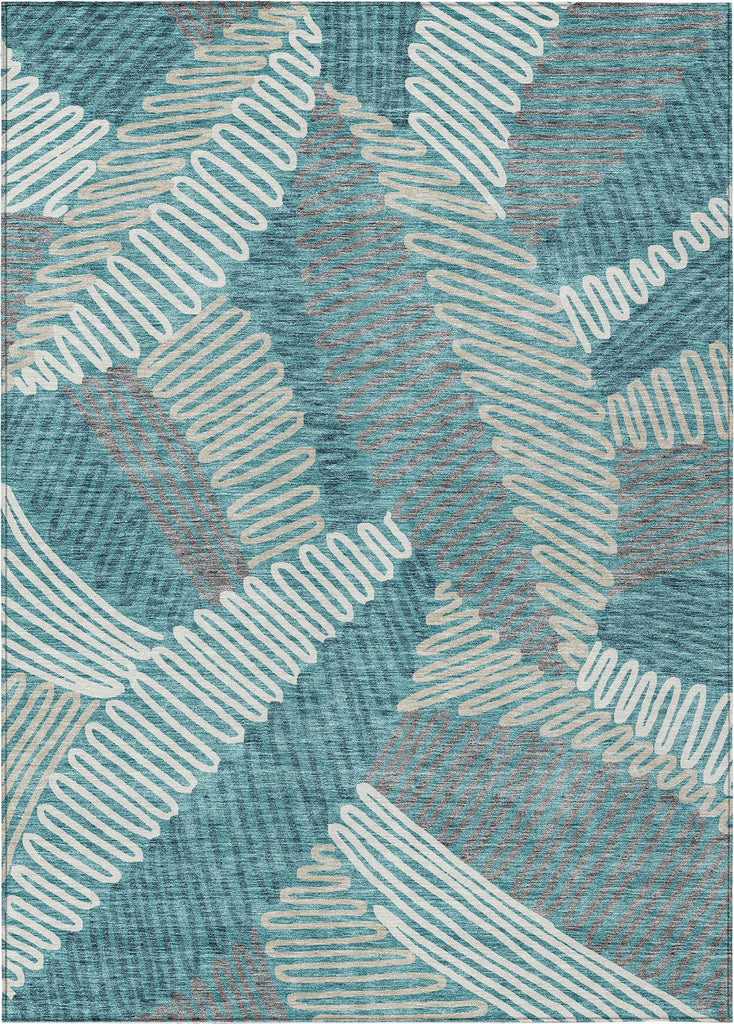 addison chantille acn904 teal rug