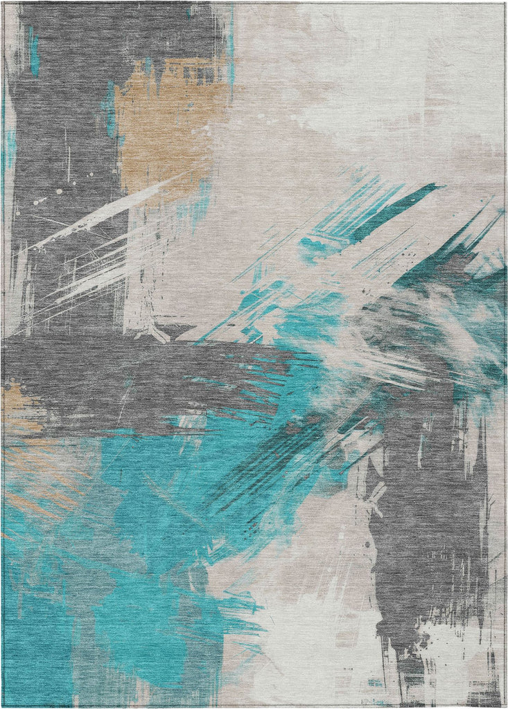 addison chantille acn1711 teal rug