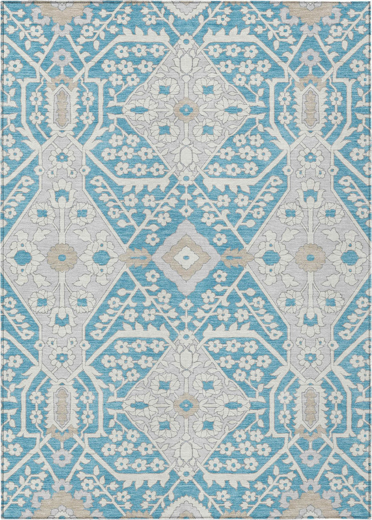 addison chantille acn863 teal rug