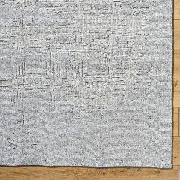 surya arbora aob 2303 light gray rug