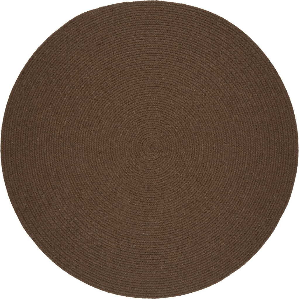 rhody solid wool s116 walnut rug