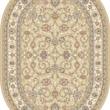 dynamic rugs ancient garden 57120 2464 light gold rug