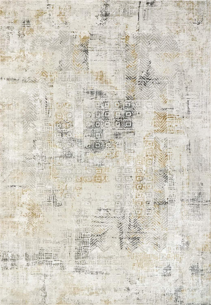 dynamic quartz 27071 155 ivory rug
