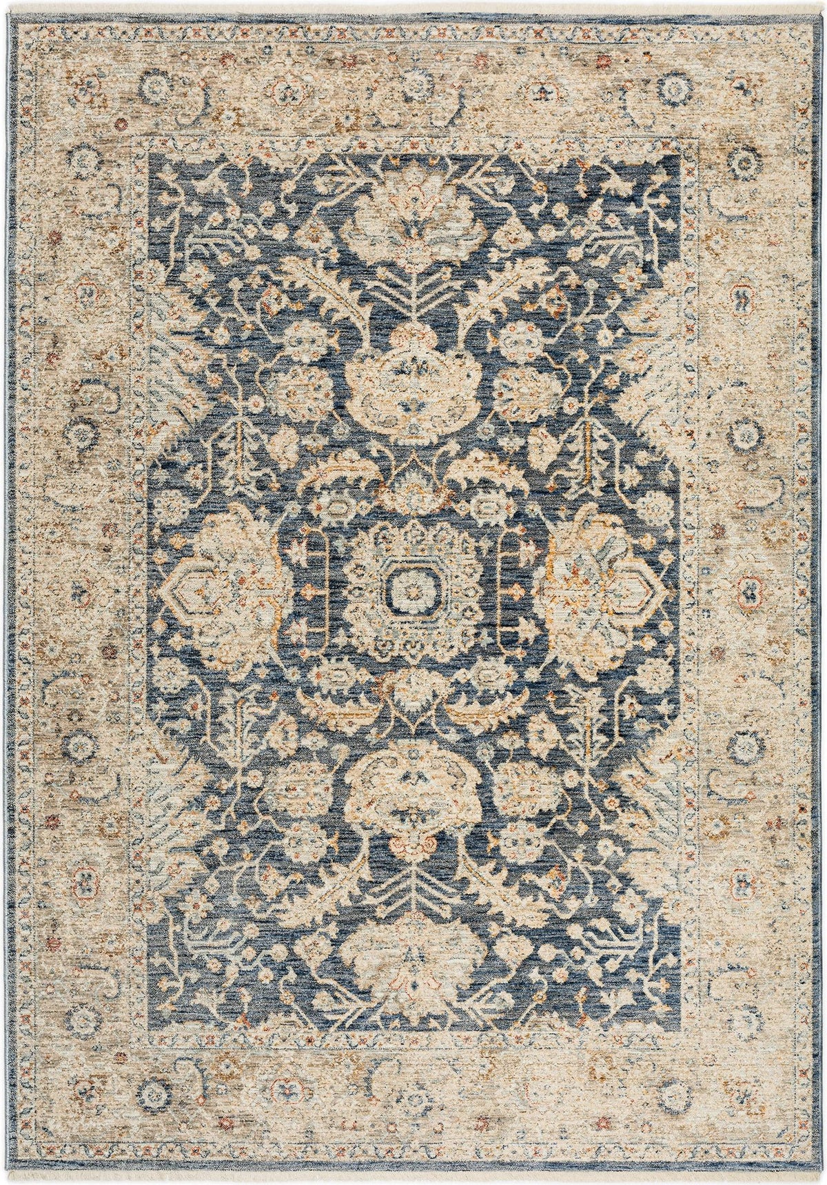 dalyn bergama be8 navy rug