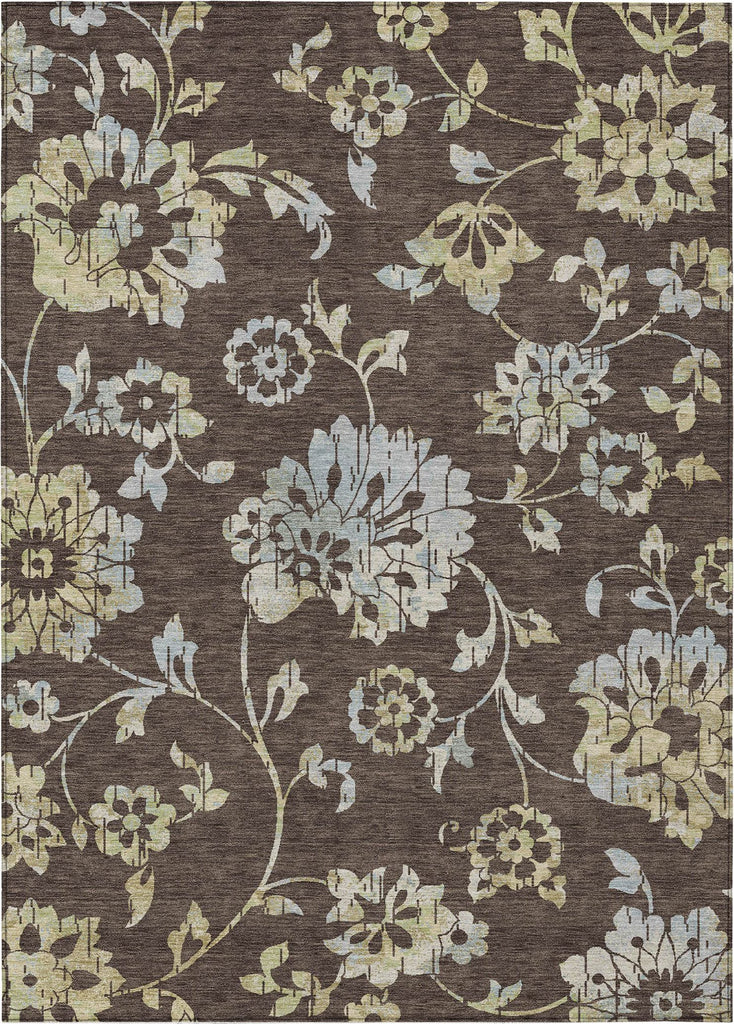 addison chantille acn856 chocolate rug
