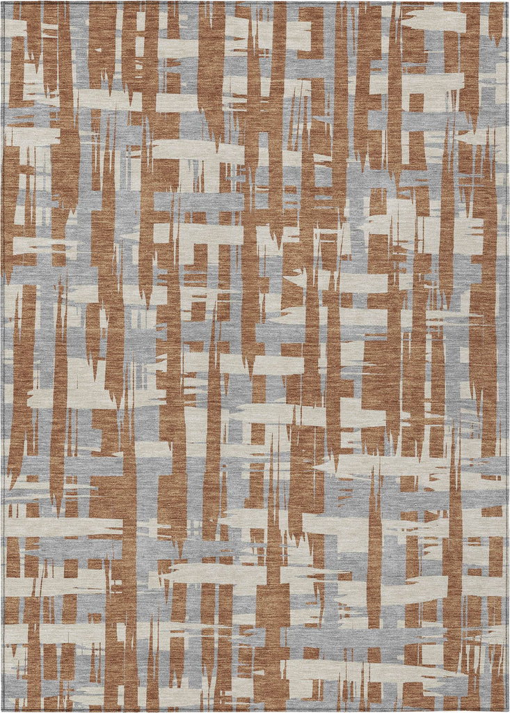 addison chantille acn1849 paprika rug