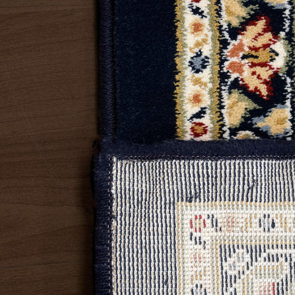 dynamic rugs ancient garden 57011 3464 navy rug