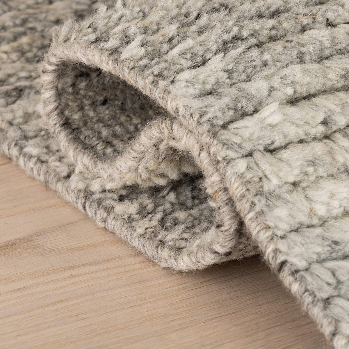 dash albert sandara da2749 grey woven flatwoven wool rug