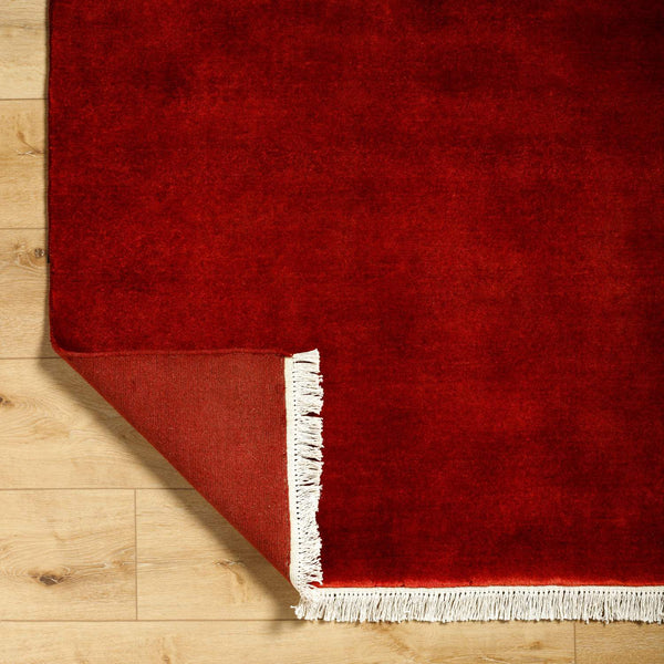 surya evergreen evg 2307 burgandy rug
