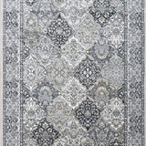 dynamic rugs ancient garden 57008 9696 silver rug