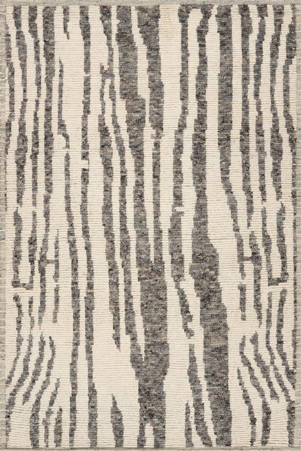 dash albert zarina da2546 dark grey hand knotted wool rug