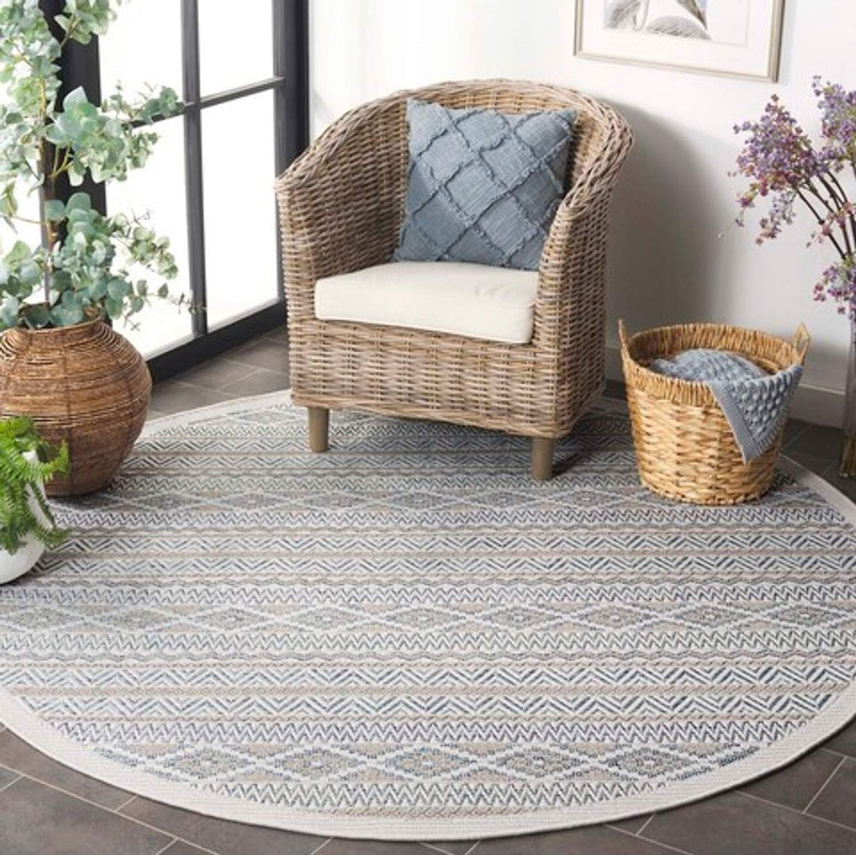 safavieh clearance wicker wck152j aqua rug