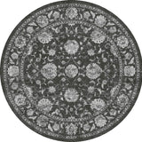 dynamic rugs ancient garden 57126 3636 charcoal rug